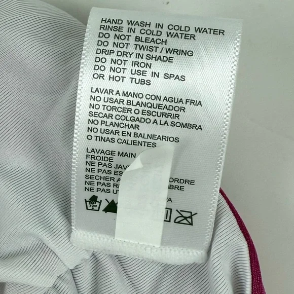 Calvin Klein Swimwear Bikini Bottom Womens XL Pink Solid Swim NWT - Picture 5 of 10